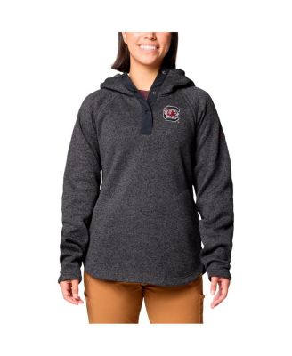 Columbia - Women's Black South Carolina Gamecocks Sweater Weather Raglan Pullover Hoodie