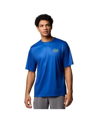 Columbia - Men's Royal Florida Gators Terminal Tackle State Omni-Shade T-Shirt