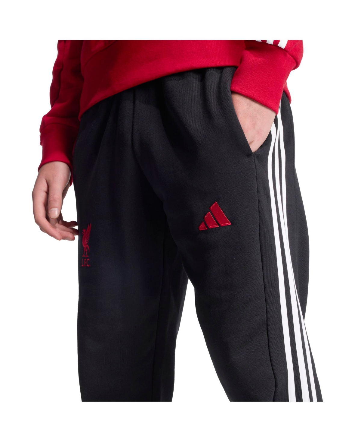 Adidas Men's Black Liverpool Dna Pants