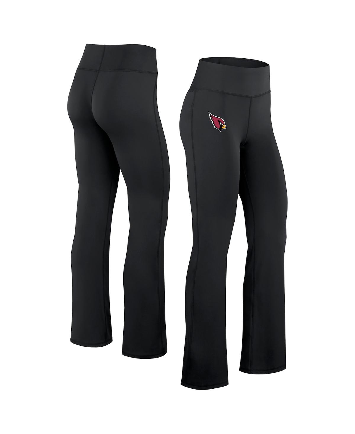 Fanatics Women's Black Arizona Cardinals Maxed Out Flare Leggings In Black