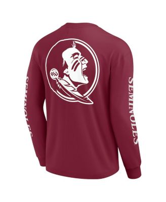 Men's Garnet Florida State Seminoles Strive Long Sleeve T-Shirt