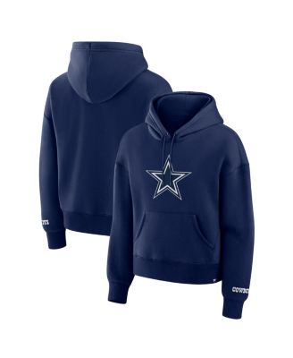 Fanatics - Women's Navy Dallas Cowboys Legacy Fleece Pullover Hoodie