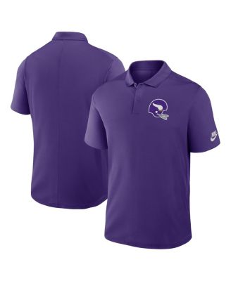 Nike - Men's Purple Minnesota Vikings Rewind Victory Performance Polo