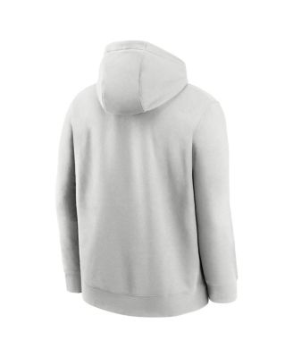 Nike Men's Gray Detroit Lions Edge Pack French Terry Club Pullover Hoodie