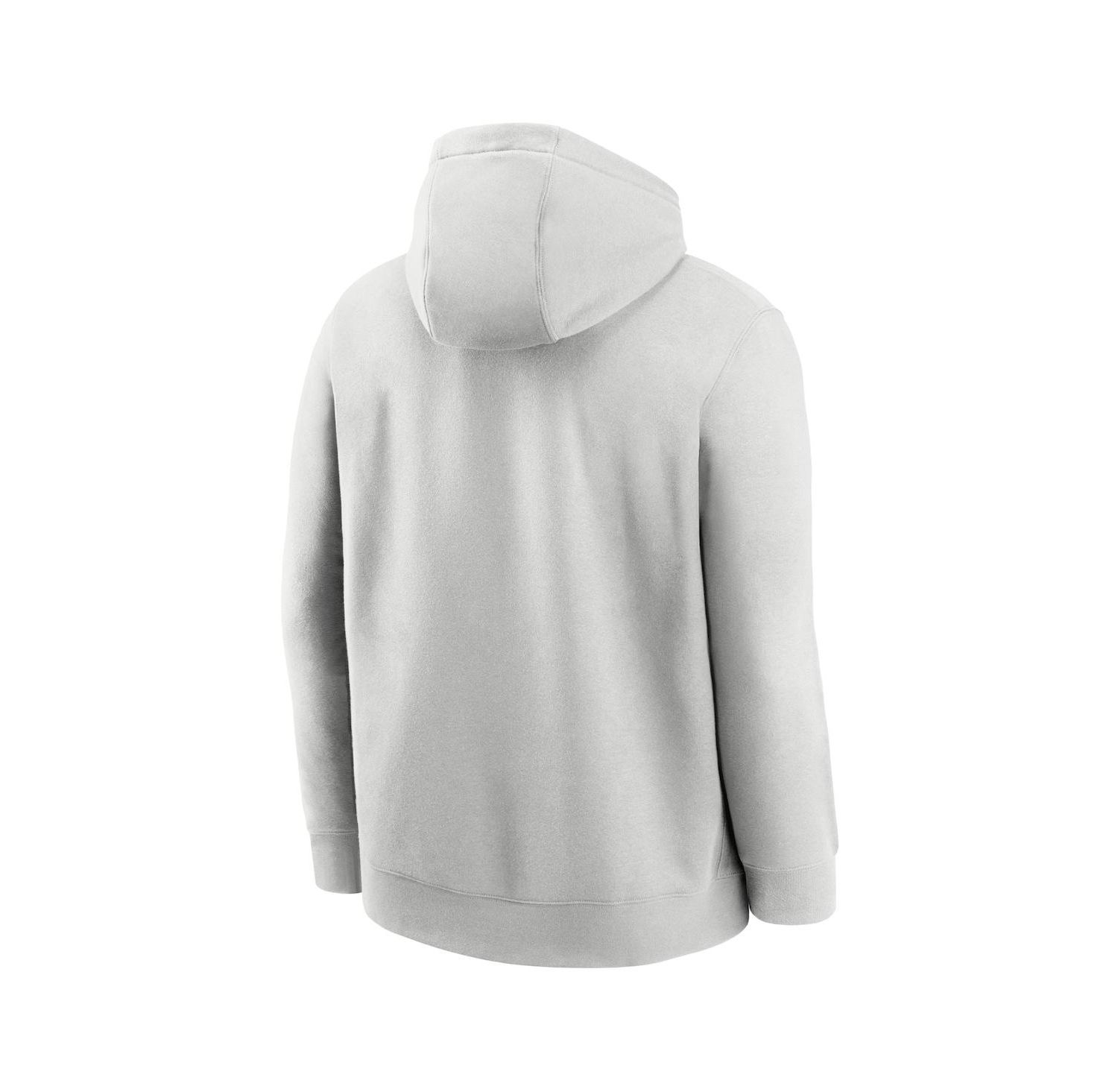 Nike Men's Gray Detroit Lions Edge Pack French Terry Club Pullover Hoodie