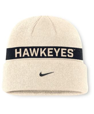 Men's Natural Iowa Hawkeyes Peak Primetime Utility Cuffed Knit Hat