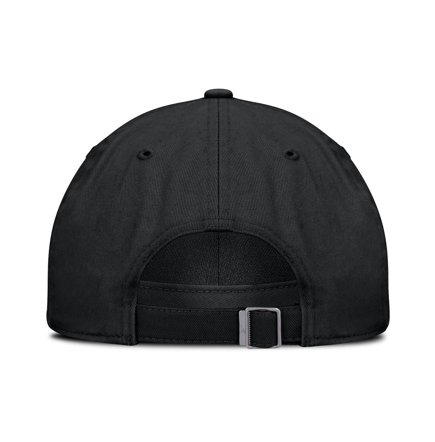 Мужская кепка Nike Black Duke Blue Devils Local Club Adjustable Hat — фото 4