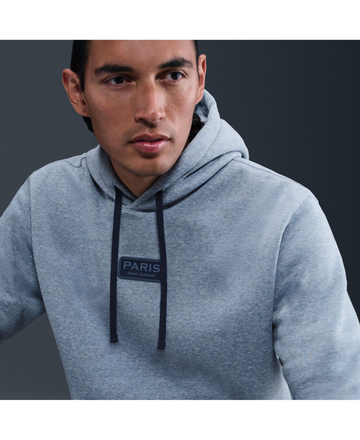 Nike Paris Saint-germain Club  Men's Soccer Pullover Hoodie In Blue