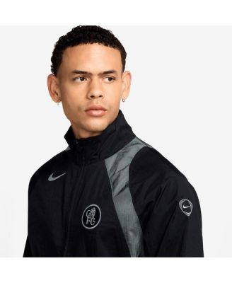 Nike Men's Black Chelsea 2025/26 T90 Repel Track Jacket - Macy's