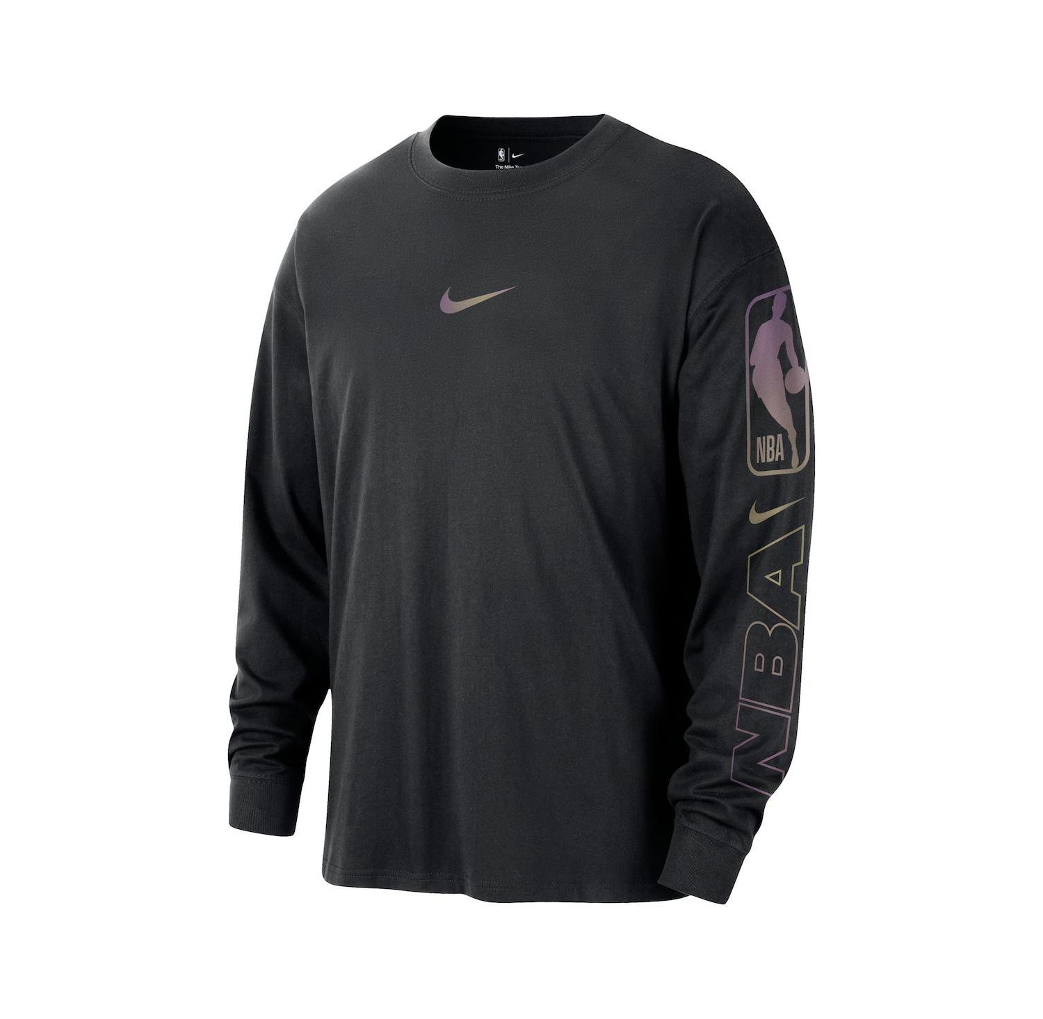 Men's Black NBA Team 31 Max90 Long Sleeve T-Shirt