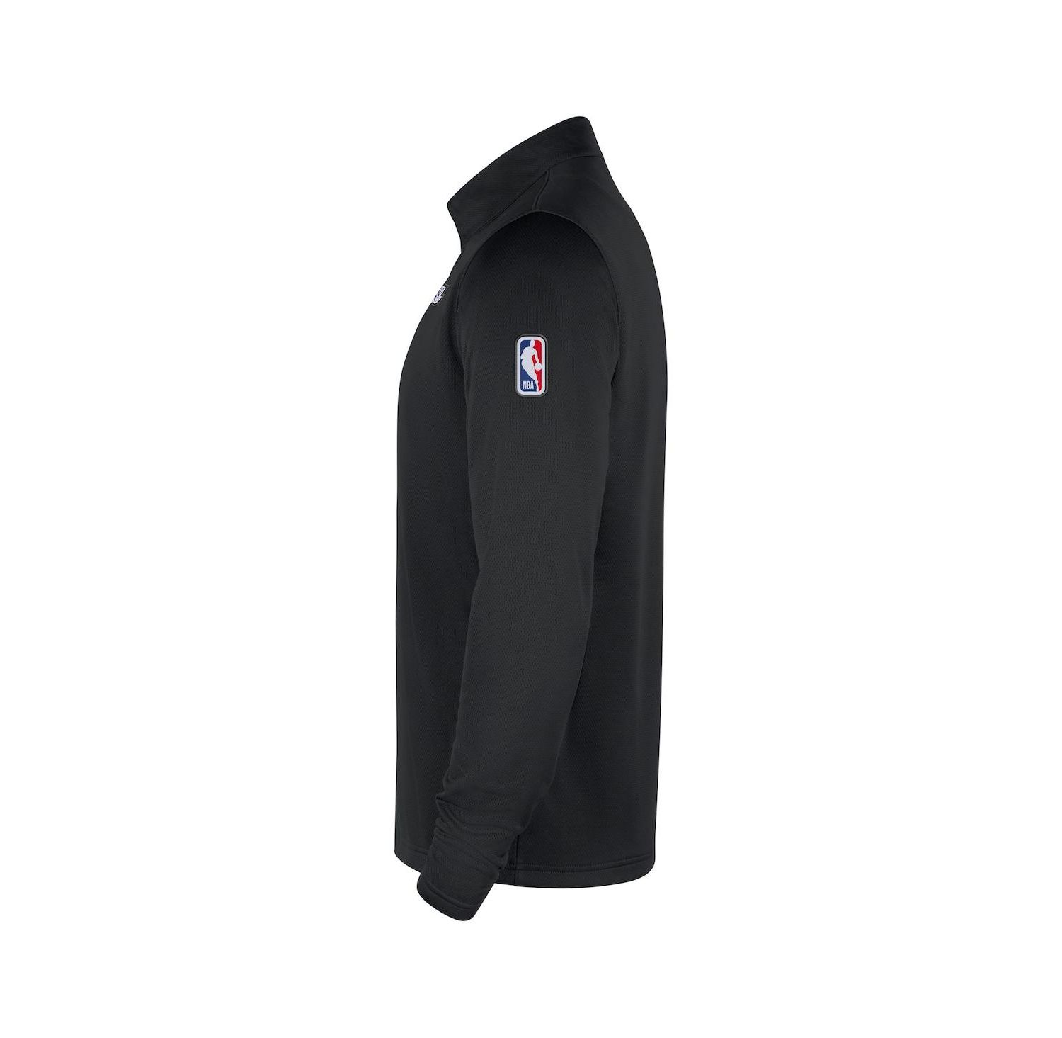 Men's Black Los Angeles Lakers 2025/26 Authentic Coaches Quarter-Zip Pullover Jacket