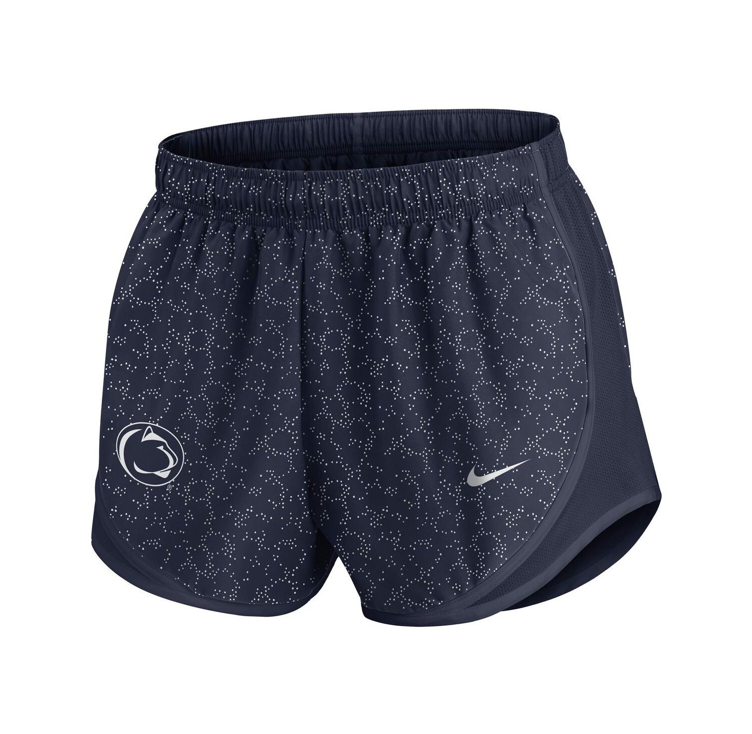 Women's Navy Penn State Nittany Lions Tempo Pattern Performance Shorts