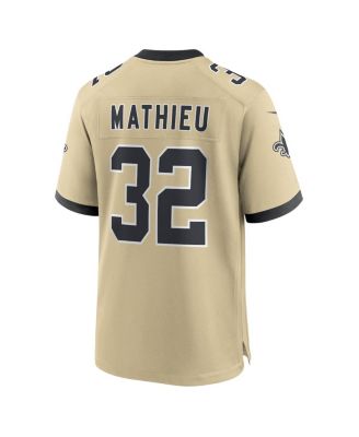 Men's Tyrann Mathieu Gold New Orleans Saints Gameday Golds Alternate Game Player Jersey