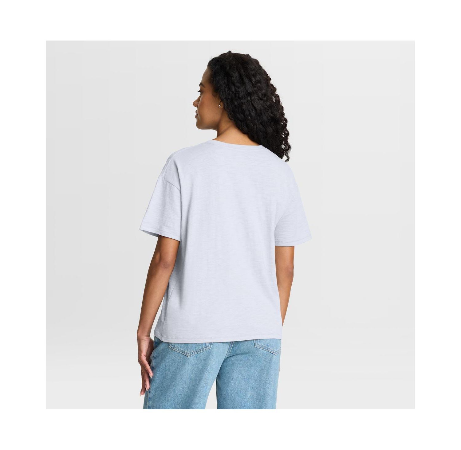 Women's White Kansas City Chiefs Redzone Slub Boxy T-Shirt