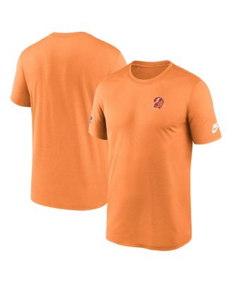 Nike - Men's Orange Tampa Bay Buccaneers Sideline Alt Pack Small Logo Legend Performance T-Shirt