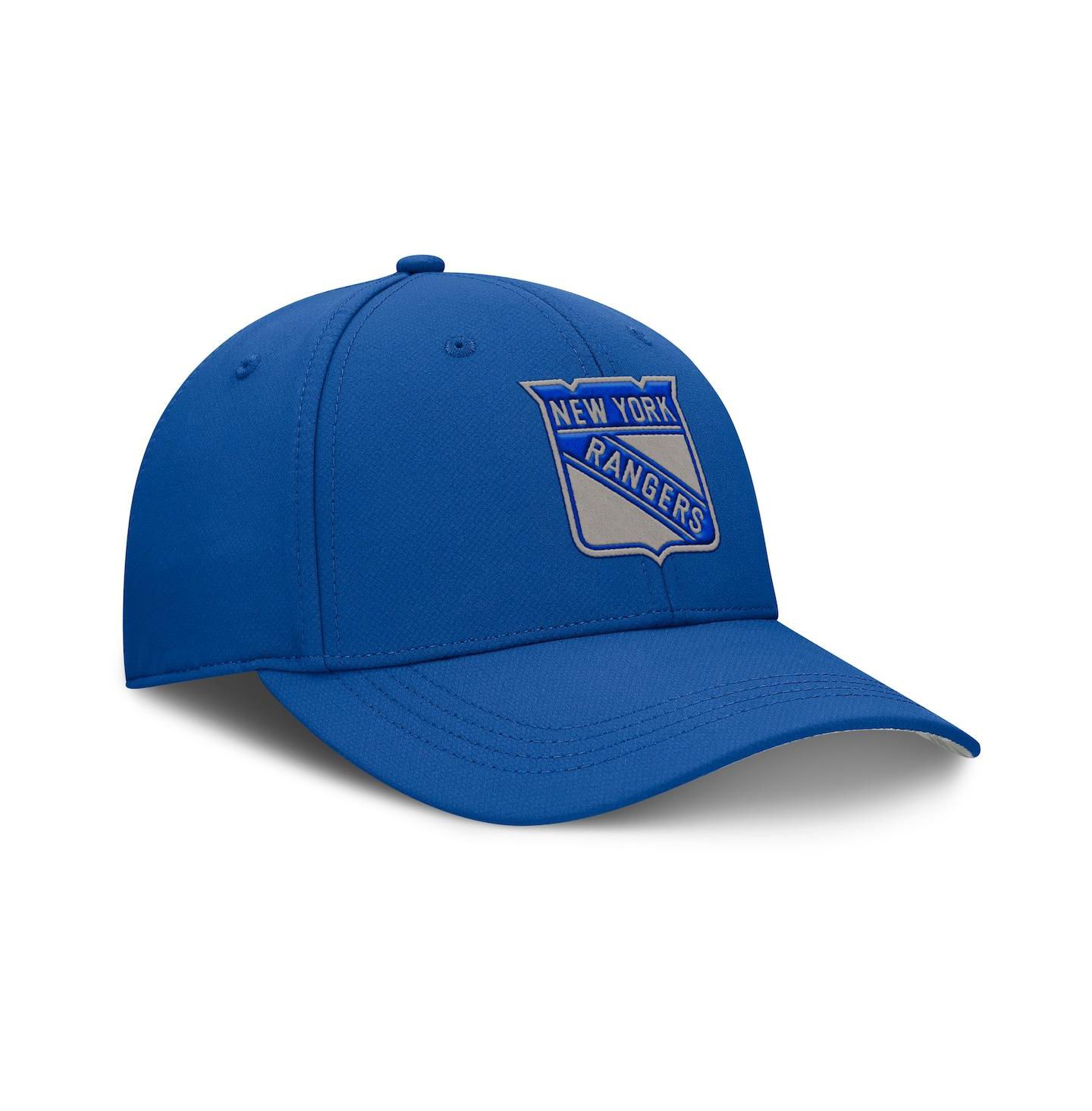 Мужская кепка Fanatics Blue New York Rangers Homage Adjustable Hat — фото 3
