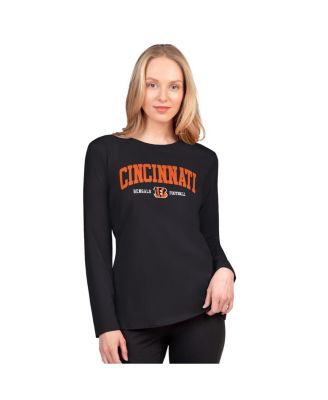 G-III 4Her by Carl Banks - Women's Black Cincinnati Bengals Best Play Long Sleeve T-shirt