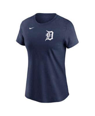 Women's Riley Greene Navy Detroit Tigers Fuse Name Number T-Shirt