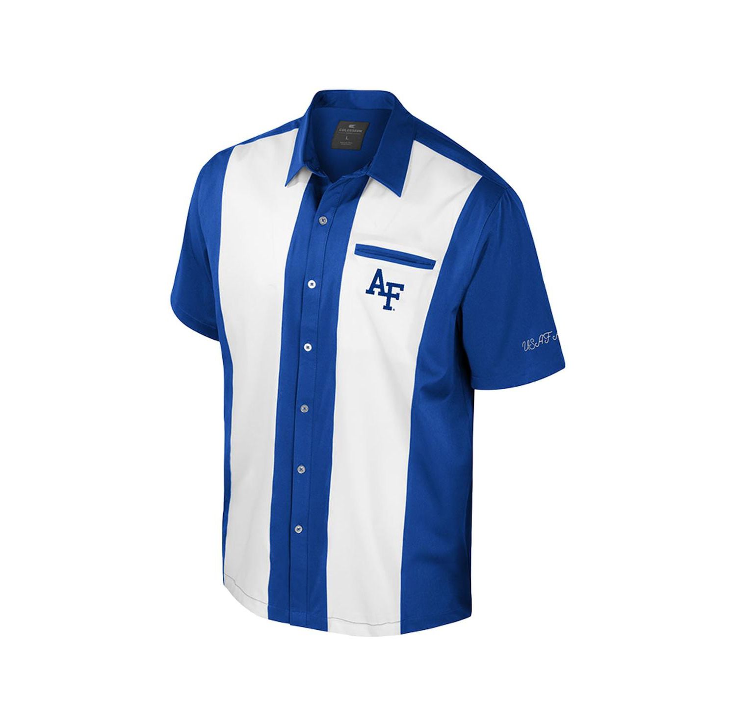 Men's Royal Air Force Falcons Strike Bowling Button-Up Shirt