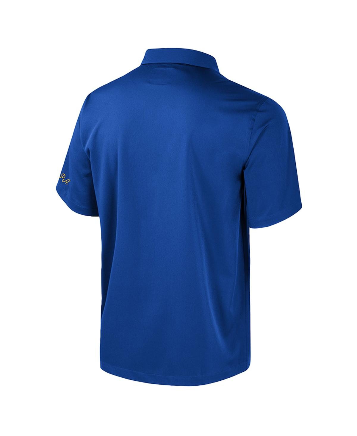 Colosseum Men's Royal Pitt Panthers Strike Bowling Button-up Shirt In Blue