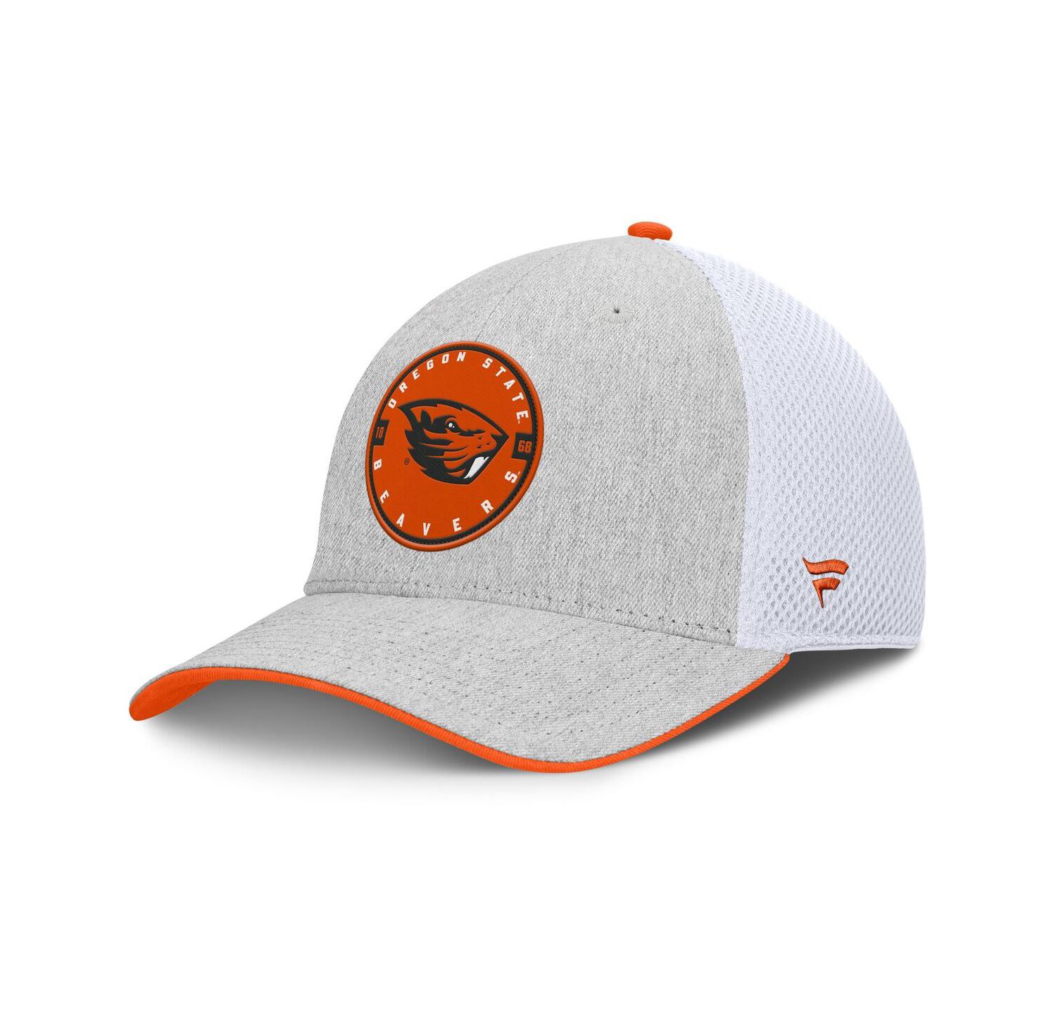 Men's Heather Gray Oregon State Beavers Trigger Flex Hat