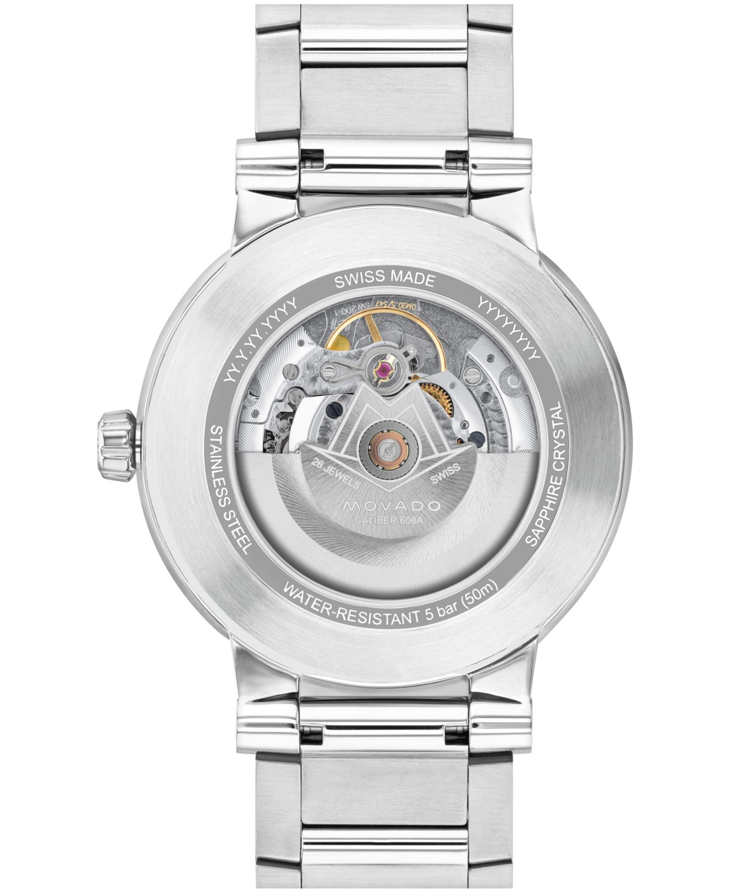 Мужские часы Movado Vizio Swiss Automatic Stainless Steel Watch, 41mm — фото 3