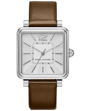 UPC 796483244191 product image for Marc Jacobs Women's Vic Dark Brown Leather Strap Watch 30mm MJ1436 | upcitemdb.com