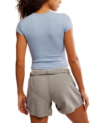 Women's Wait a Minute Baby Cap Sleeve T-Shirt