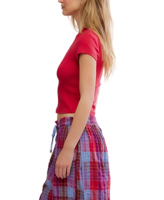 Women's Wait a Minute Baby Cap Sleeve T-Shirt