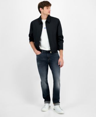 Men's Bapo Harrington Mid-Weight Regular Fit Wax Jacket