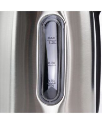 Stainless Steel Electric 1.2 Quart Tea Kettle