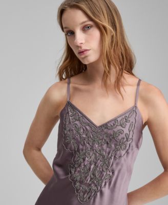 Women's Beaded Asymmetric Maxi Dress, Macy's Exclusive