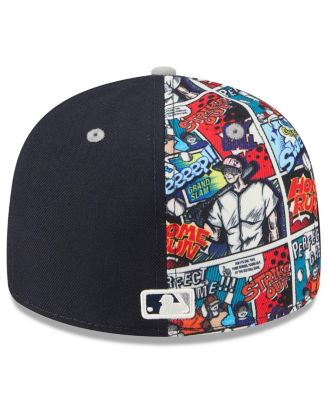 Men's Navy/Gray New York Yankees 2025 MLB Diamond Hero Edition Low Profile 59FIFTY Fitted Hat