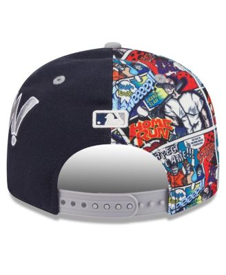 Men's Navy/Gray New York Yankees 2025 MLB Diamond Hero Edition 9FIFTY Snapback Hat