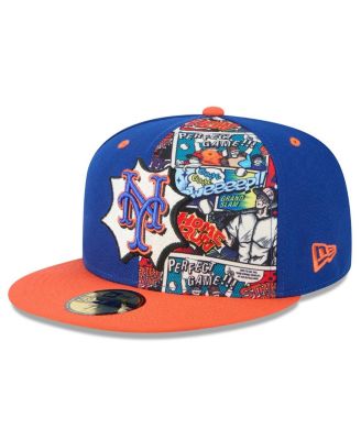 New Era - Men's Royal/Orange New York Mets 2025 MLB Diamond Hero Edition 59FIFTY Fitted Hat