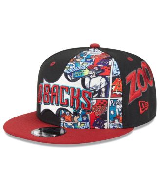 New Era - Big Boys and Girls Black/Red Arizona Diamondbacks 2025 MLB Diamond Hero Edition 9FIFTY Snapback Hat