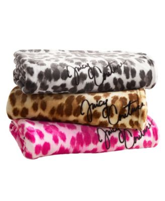 Juicy Couture Plush Throw, 50