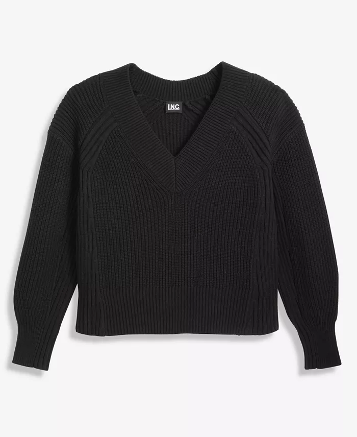 Women's Directional Ribbed Sweater - thumbnail 6