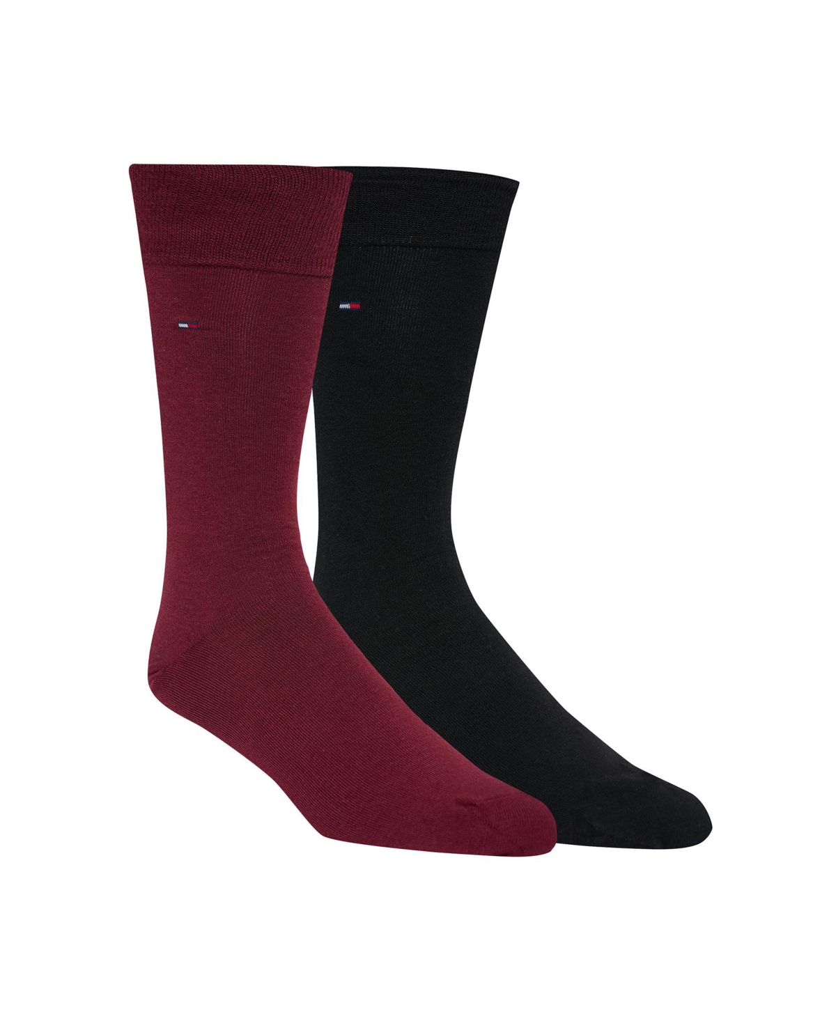 Tommy Hilfiger Men's 2-Pack Solid Dress Socks