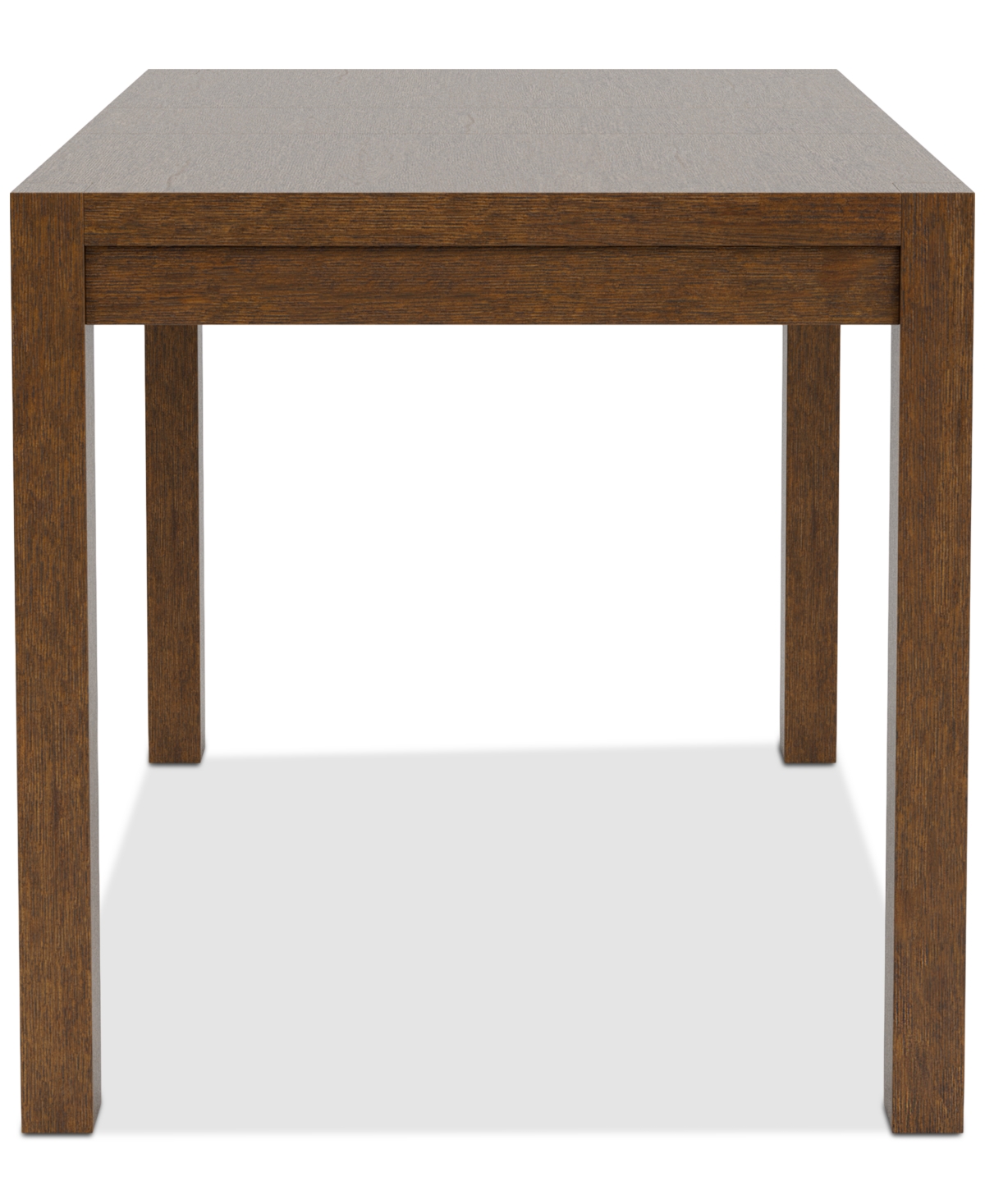 Macy's Davie Cracked Oak Rectangle Dining Table In Brown