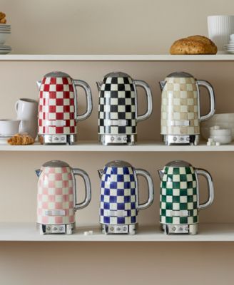 Mocha Check Electric Kettle