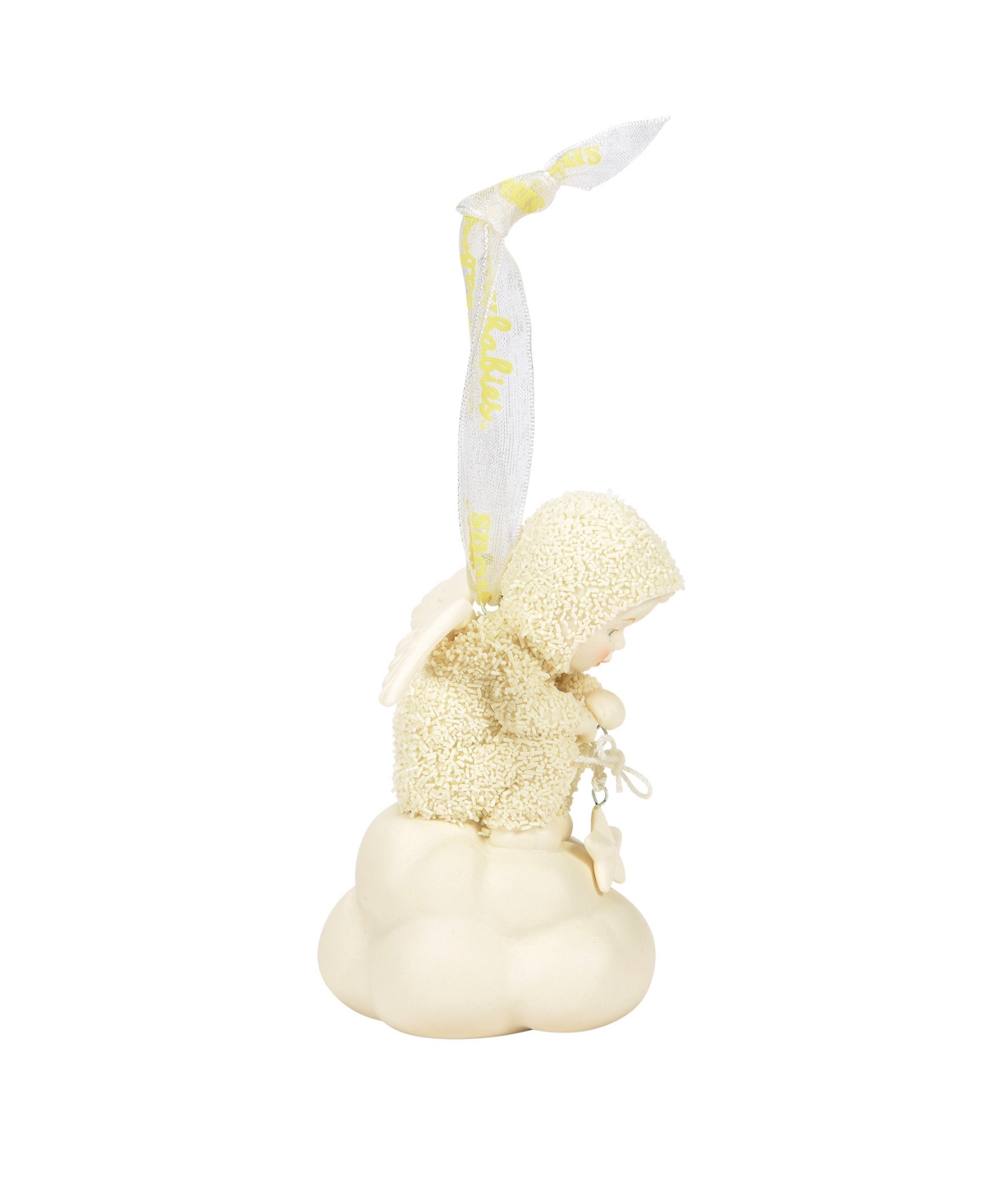 Department Five Snowbabies Catching Stars In Clouds Ornament In White