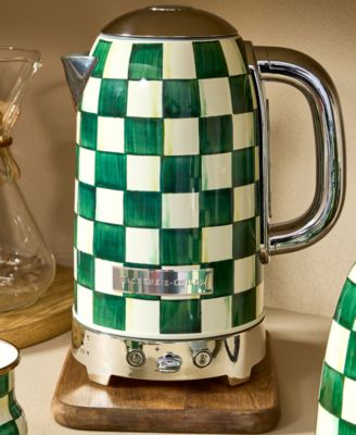 Emerald Check Electric Kettle