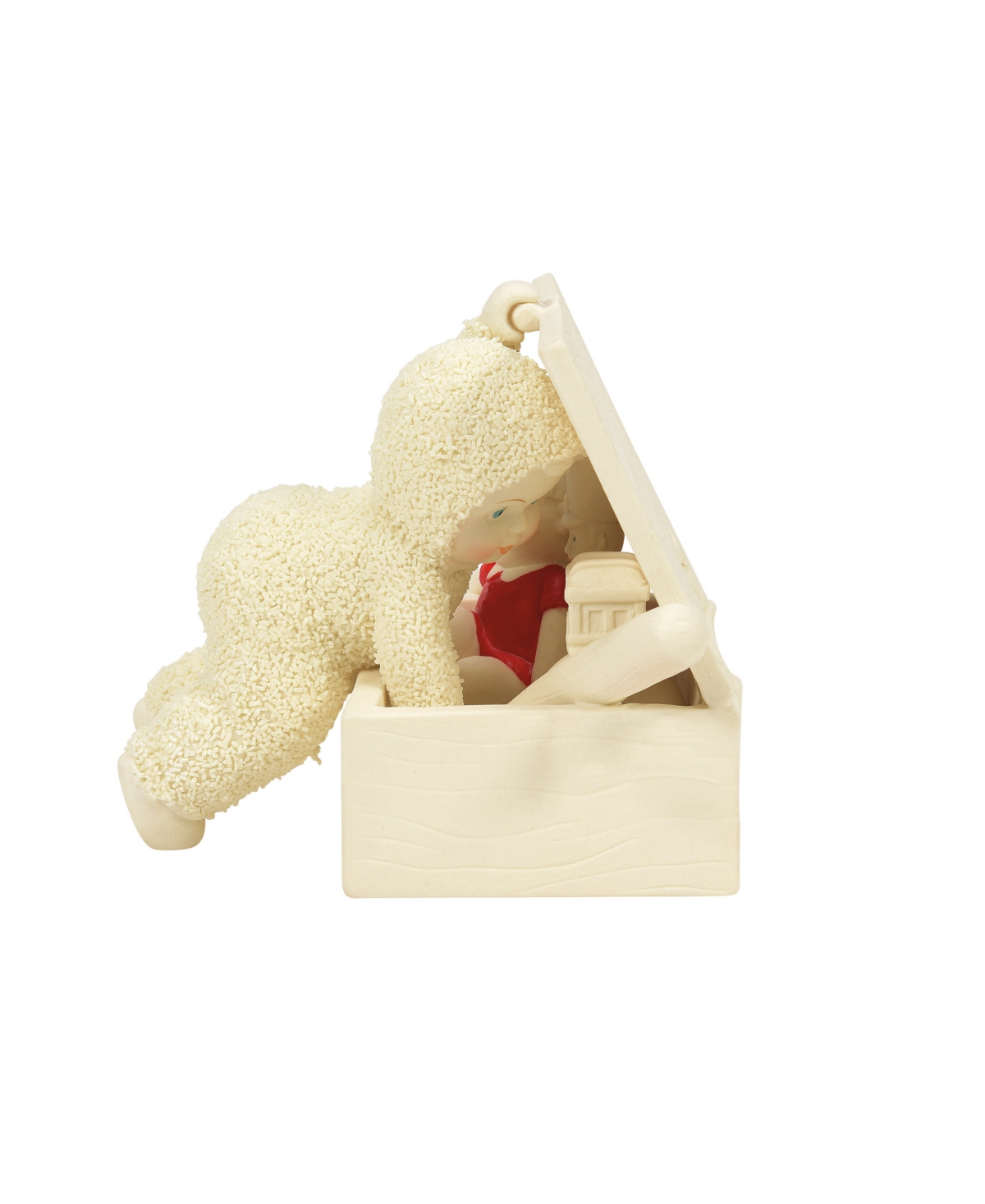 Department 56 Snowbabies Santa's Toy Chest Figurine