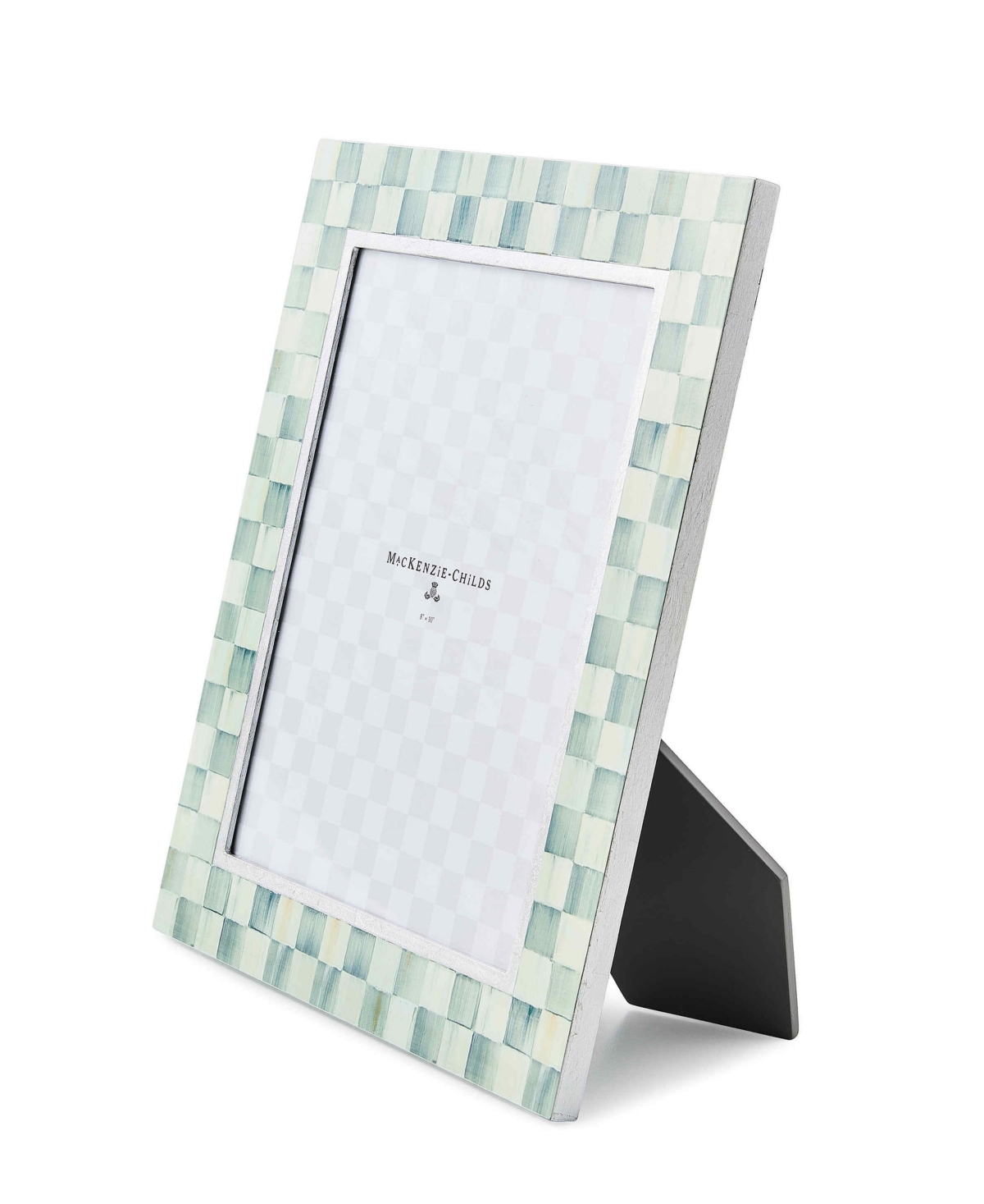 Mackenzie-childs Sterling Check Lacquer Frame, 8" X 10" In Multi