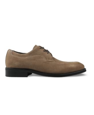Men's Noahh Genuine Suede Leather Lace Up Dress Shoes, Macy's Exclusive