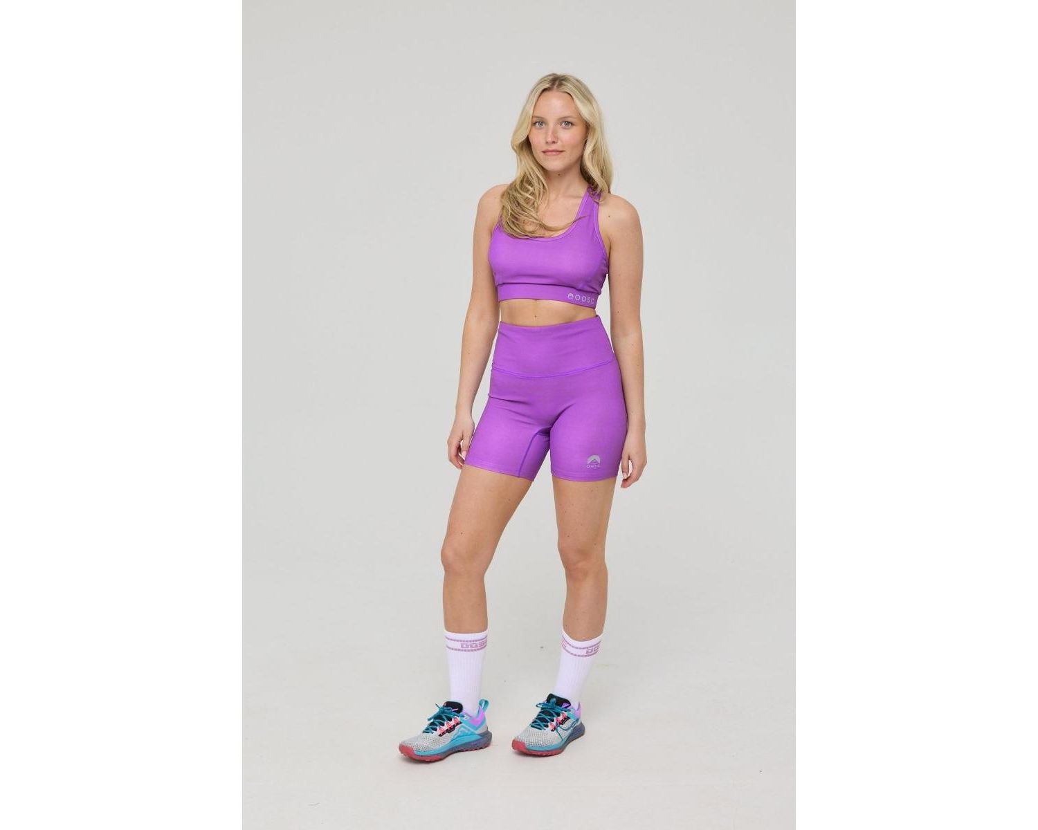 Women's Infinite High Waisted Shorts - Purple