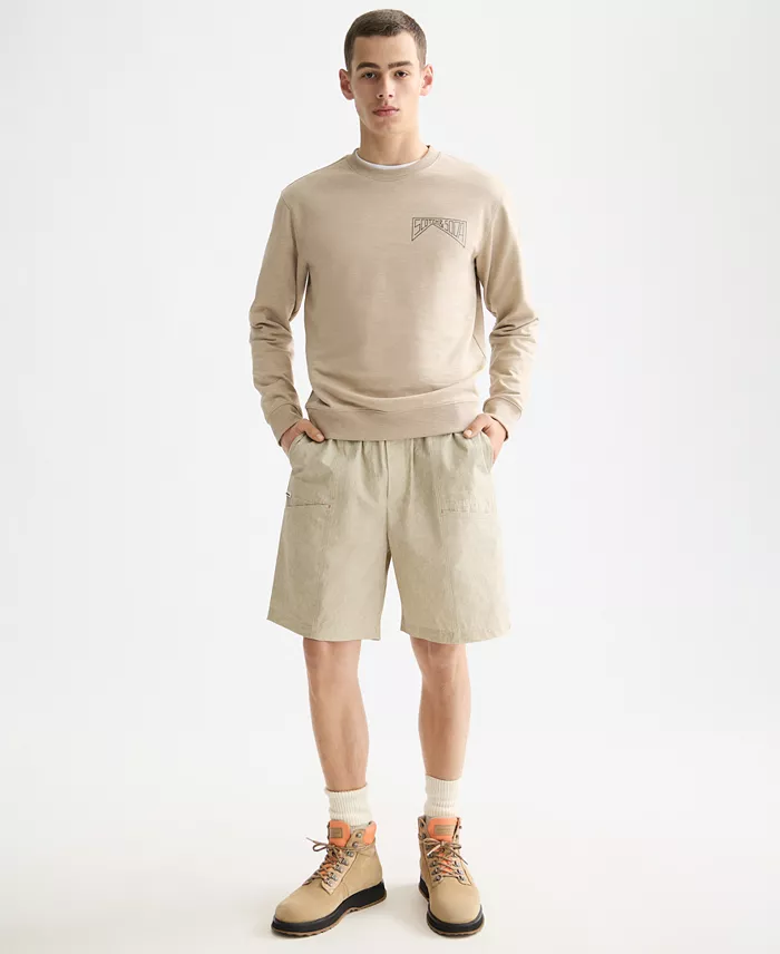 Men's Logo Detail Crewneck Sweatshirt - thumbnail 8
