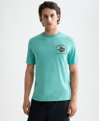 Men's Short Sleeve Logo Graphic Crewneck T-Shirt