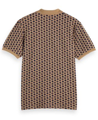 Men's All Over Print Polo Shirt